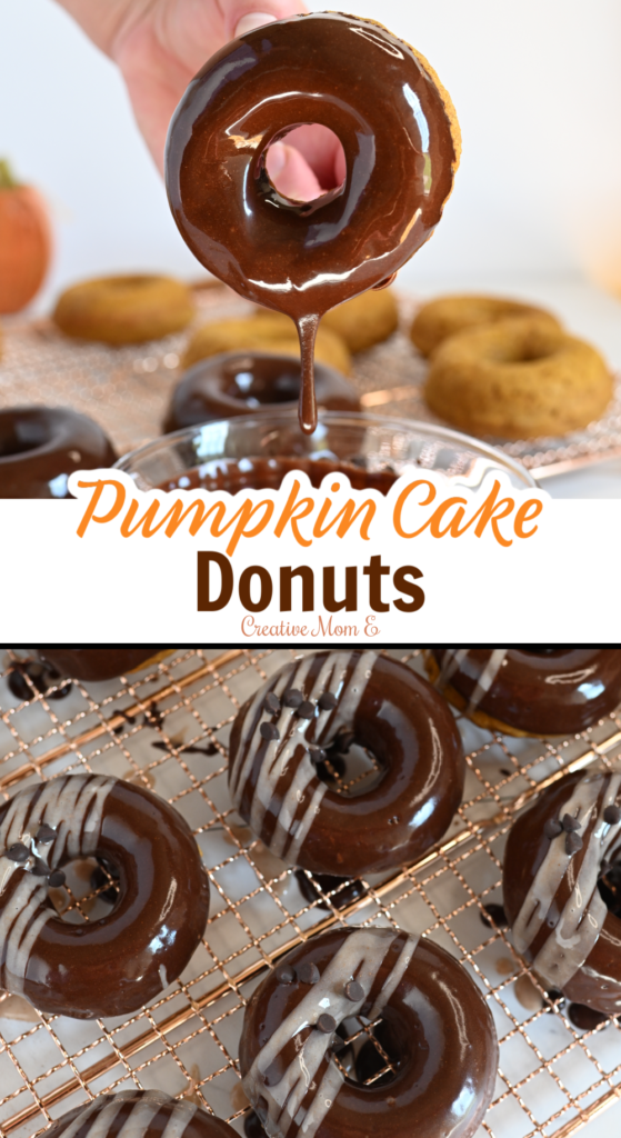 Glazed Pumpkin Donuts